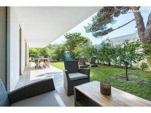 T2 50m² + Terrasse couverte 38m² + Jardin privatif 100m² - Accès privé direct aux plages d