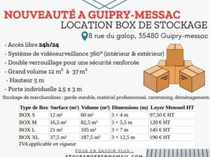 Location box de stockage