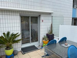 Location bail court terme studio meublé avec terrasse jardin des plantes