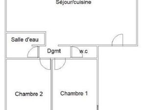 ? À louer : Appartement F3 – 55 m² – Quartier Ormeau  Le Havre – 600 / mois