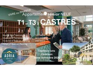 Appartement sénior Neuf