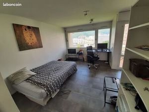 LOUE studio meublé – proximité cours Jean Jaurès – Superbe vue - Terrasse