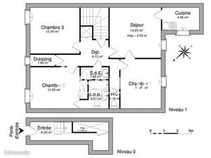 Appartement 4 pièces 77 m²