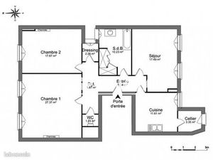 Appartement 3 pièces 102 m²