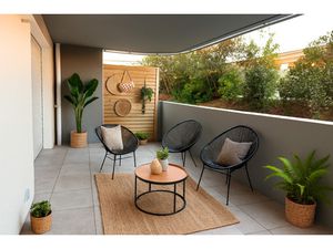 Appartement T3 avec grande terrasse à Baillargues Calme ab