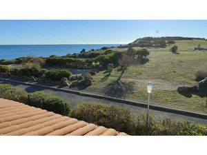 LE CAP D'AGDE: LES FALAISES-VUE MER- Très calme   appartement Triplex 88m². Parking