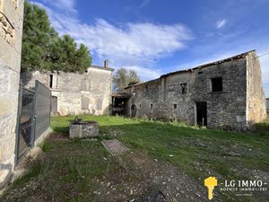 ENSEMBLE IMMOBILIER  2 LOCATIONS  MAISON À RÉNOVER  DÉPENDAN