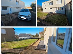 Maison +garage + jardin