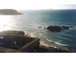 Immeuble vue dominante mer