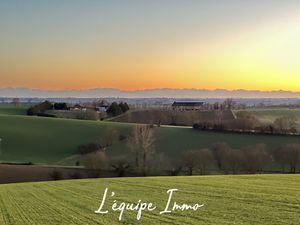 Terrain 1596 m2 vue Pyrénées