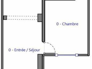 Appartement 2 pièces 29 m²
