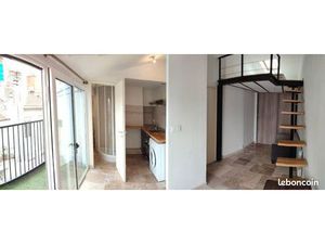 Studio meublé avec balcon