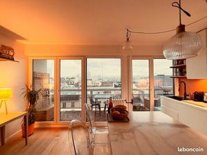 T2 meublé lumineux avec balcon et vue dégagée