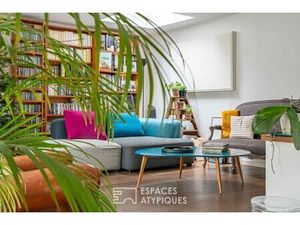 Maison contemporaine avec jardin en espaliers