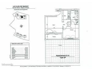 Appartement 2 pièces 37 m²