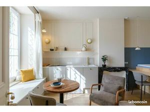 Studio d’architecte meublé avec grands espaces partagés