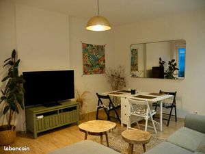 Grand T2 meublé 56 m² – Gare & hyper-centre – Refait à neuf