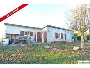 Maison plain-pied 2 chambres – 3 890 m² de terrain – village calme