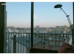 Studio avec balcon 22m² Canal st Martin (Metro République)