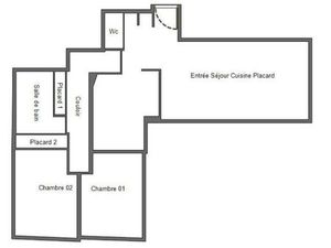 GAGNY CENTRE - APPARTEMENT 3P/BALCON - CAVE/PARKING