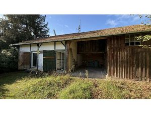 SORE CENTRE - A RENOVER - 1 chambre - terrain 344m2 - LANDES (40