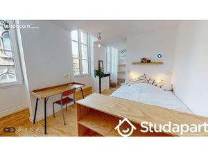 Chambre 1 pièce 21 m²