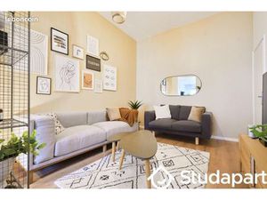 Chambre 1 pièce 12 m²