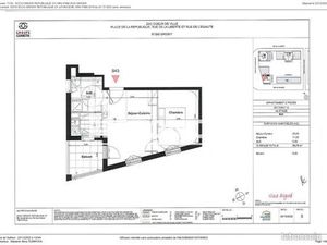 Appartement 2 pièces 36 m²