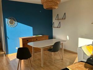 Appartement meublé 2 pièces quartier D’outre avec terrasse et garage