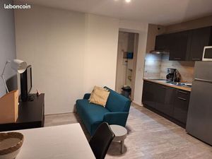 Grand studio refait à neuf meublé