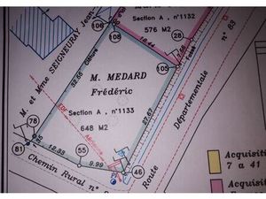 Terrain à bâtir de 648 m² à BONNETABLE (72)