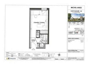 Location Appartement T1 à Saint-Nazaire (44600) : à louer T1 / 19m² Saint-Nazaire