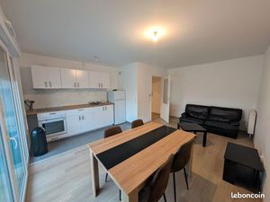 T2 Meublé – 43 m² – Saint-André (Sainte-Hélène) – Proche Vieux-Lille