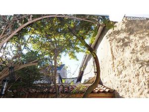 T1 avec jardinet privé arboré et atelier près du Marché