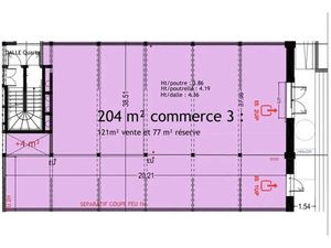 Local commercial Proche Roubaix