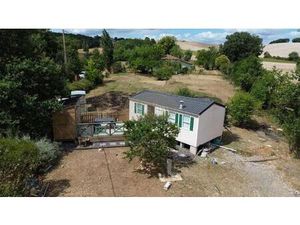 Terrain avec mobil home