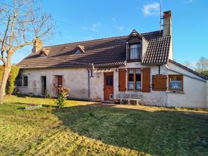 Loir-et-Cher (41) – À vendre Longère 5 pièces avec jardin – 4 chambres – Saint-Laurent-Nou