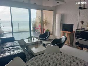 Loc apt meublé 50 m2 face mer