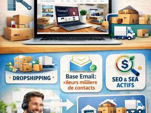 Boutique e-commerce complète / outillage mécano