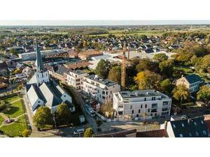 Nieuwbouwappartementen in het centrum van Sleidinge.