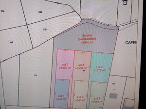 Parcelles de terrain constructibles