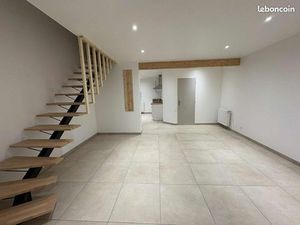 ? à louer – t3 neuf duplex 76m2 – balcon + parking + cave