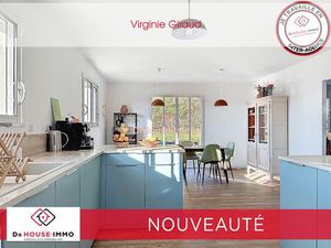 Maison Plain pied lumineuse avec 4 Chambres et grand jardin