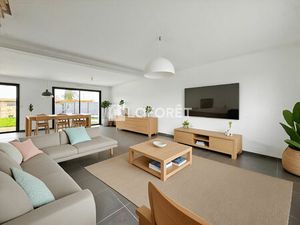 Coquelles Pont du Leu  maison récente individuelle de semi-plain pied.