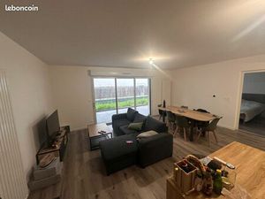 Loue appartement neuf 2 pièces 53m2 avec parking et jardin