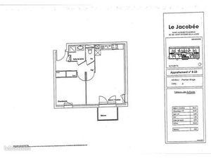 A louer T2 SAINT JACQUES DE LA LANDE-sans frais