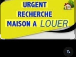 Recherche maison à louer