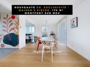 EXCLUSIVITE - Maison 6 p entièrement rénovée- 175 m² - Montfort sur Meu