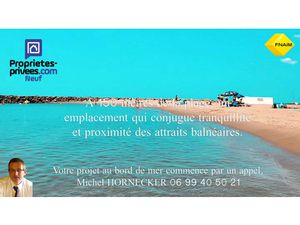 T1 lumineux de près de 30 m²  exposé Sud  à 150 m de la plage