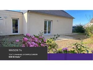Location maison 3 pièces 73 m² à La Chapelle-Fleurigné (35133)